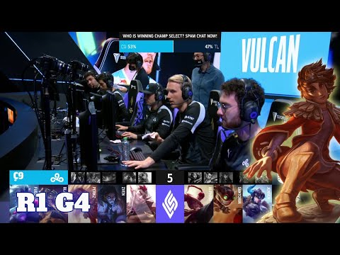 Cloud 9 vs Team Liquid - Game 4 | Round 1 Playoffs S11 LCS Summer 2021 | C9 vs TL G4