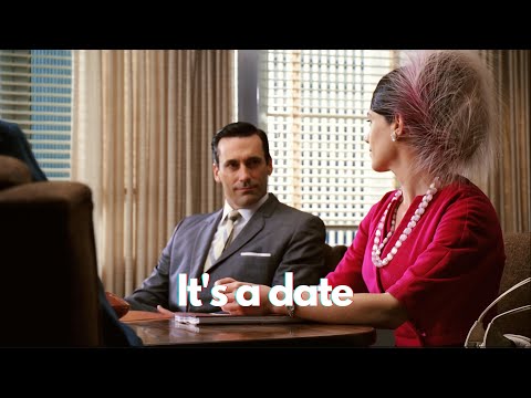 The best of MAD MEN 📺 Don Draper & Rachel Menken - Second meeting | HD with subtitles