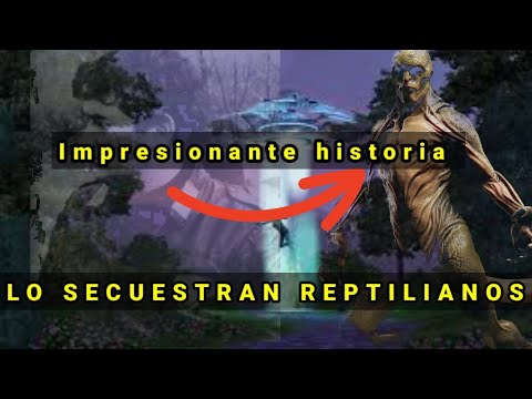 REPTILIANOS secuestran a este hombre en plena carretera