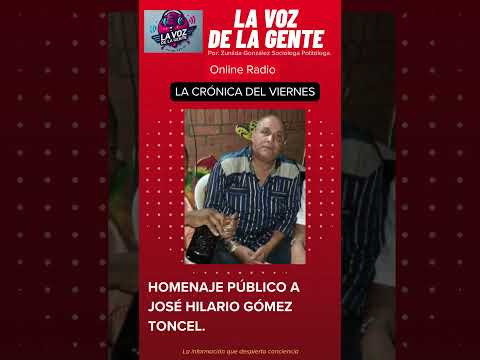 Homenaje a Jose Hilario Gomez - Juglar fonsequero #fonseca #noticias #laguajira #crónicas