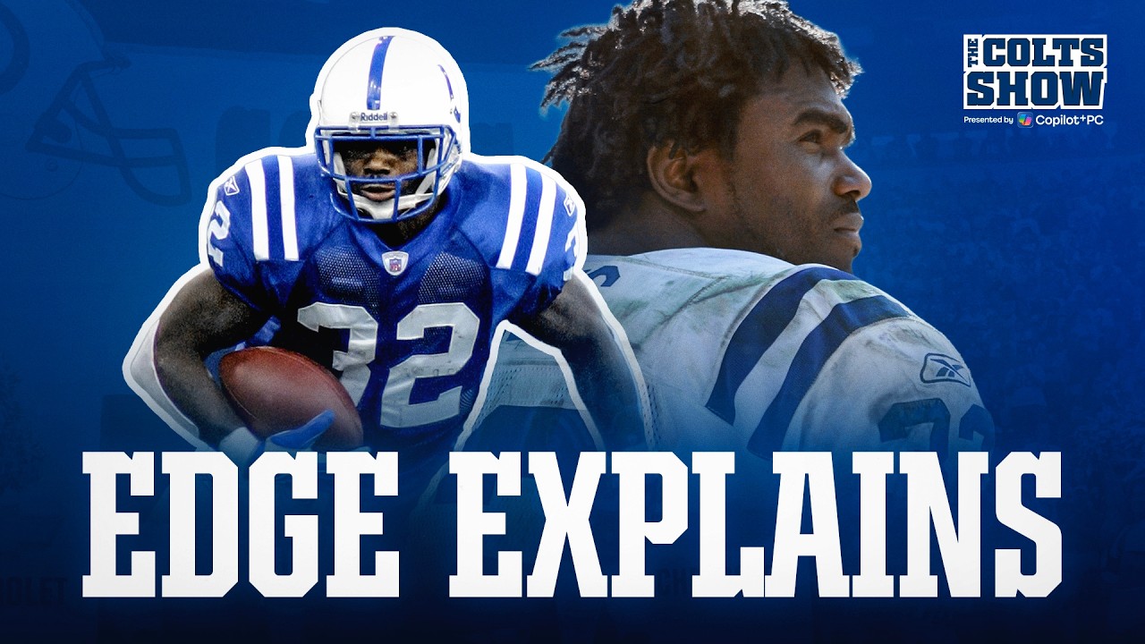 Edgerrin James on Jonathan Taylor's 2025 season, Indiana-Miami & giving media a try | The Colts Show