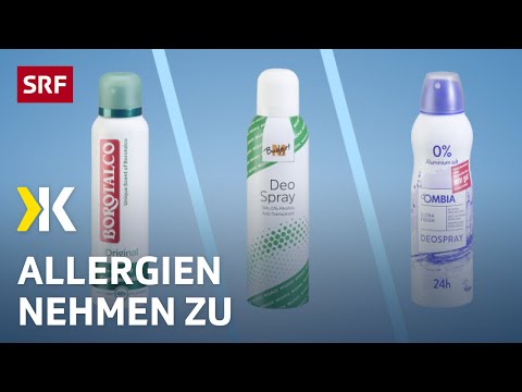 Deo Spray im Test: Duftstoffe lösen Allergien aus | 2023 | Kassensturz | SRF