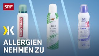 Deo Spray im Test: Duftstoffe lösen Allergien aus | 2023 | Kassensturz | SRF