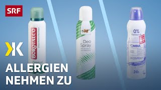 Deo Spray im Test: Duftstoffe lösen Allergien aus | 2023 | Kassensturz | SRF