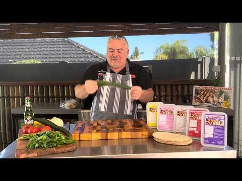 How to cook Petros Cypriot Sheftalia on the CrossRay BBQ Cypriot style