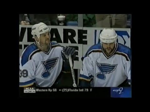 Canucks - Blues rough stuff 1/4/99