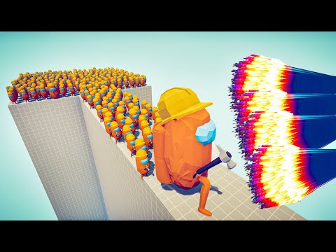 100x AMONG US ENGINEER vs EVERY GOD - Totally Accurate Battle Simulator TABS