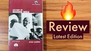 🔥🔥Review History Of Modern India Bipan Chandra Latest edition 2020( Best book upsc prelims & Mains