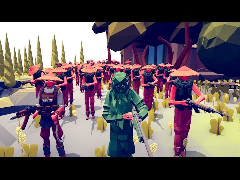 CAN 250x VIETNAM SOLDIERS CLEAR ENEMY CITY? - Totally Accurate Battle Simulator TABS