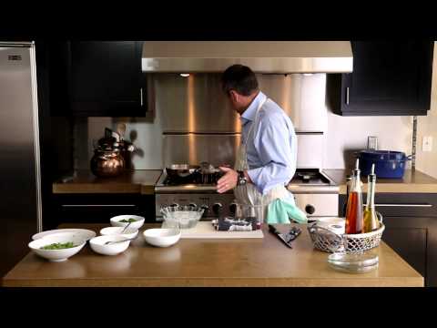 How to Make Fava Beans with Crème Fraiche & Mint, with Gerald Hirigoyen | Pottery Barn