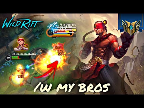 DEFEAT OR COMEBACK! | FASTEST LEE SIN GAMEPLAY - Wildrift