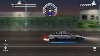JDM Pixel Street Car Racing 最終章ステージ100AE86最速クリアしてみた