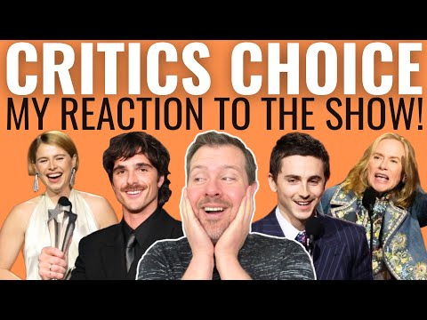 Critics Choice Awards REACTION VIDEO 2026!