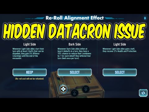 The Hidden Datacron Problem SWGOH
