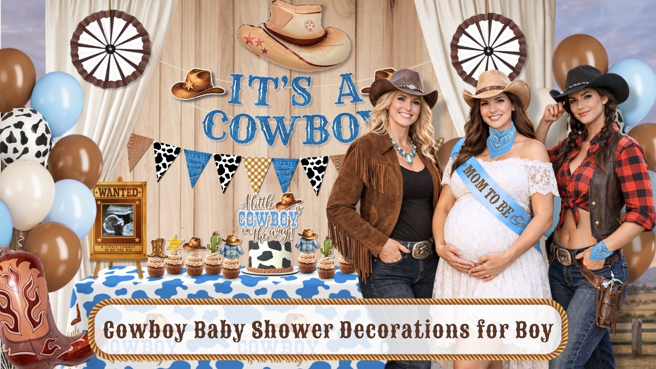 STOP SCROLLING! This Western Baby Shower is ADORABLE