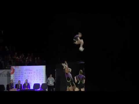 Spelthorne   Gold   Senior Mens Group   Acrobatic Gymnastics 20171