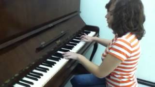 Raquel Purin - Hogtown blues (Oscar Peterson) solo piano