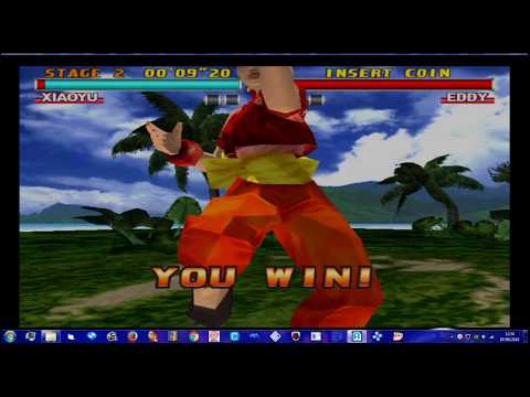 LOL THIS MOD!!!! XIAOYU WITH TRUE OGRE MOVESET - TEKKEN 3 MAME 205 MAMECHEATS PC 2018 UK ARCADES