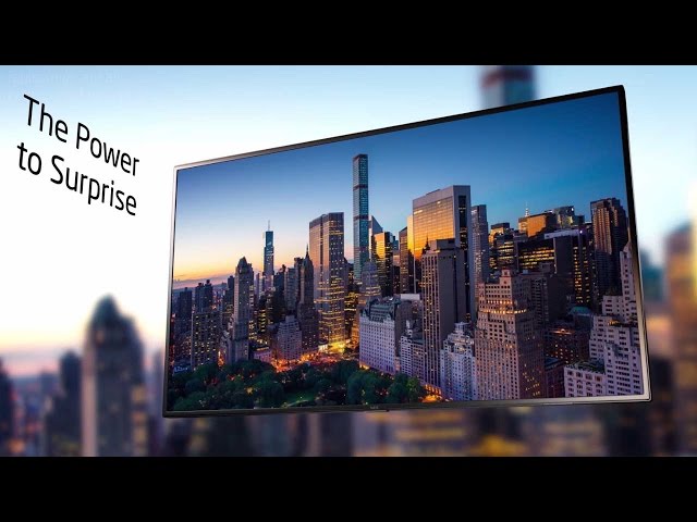 Video teaser per NEC P and V Series Large Format Displays – The Future of Digital Signage