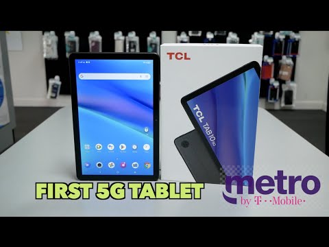 TCL Tab 10 5G unboxing and review for metro by t-mobile