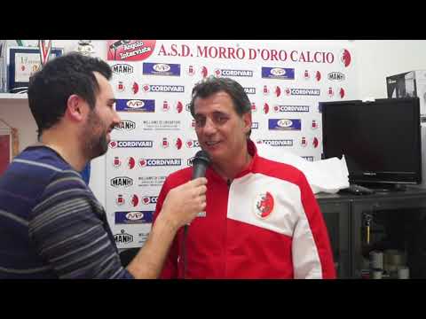 Promozione/A: MORRO D'ORO - REAL 3C HATRIA 1-1 (le interviste)