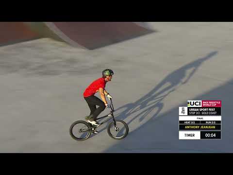 Anthony Jeanjean - 2nd place | Men's Final | UCI BMX Freestyle World Cup, Gold Coast