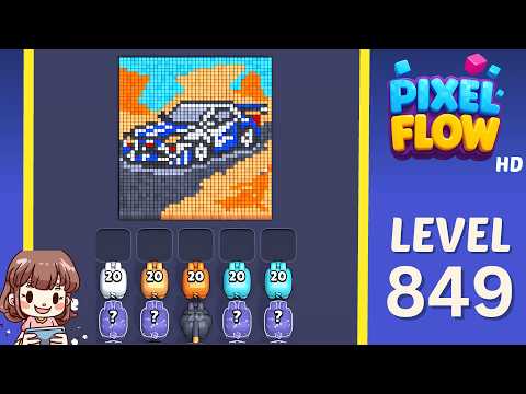 Pixel Flow Level 849 Komplettlösung