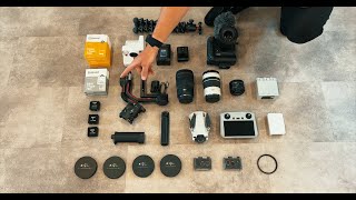 Daily Vlog 157 | All of the gear I bring to film a wedding.