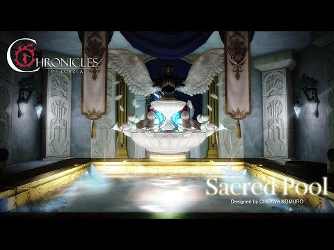 [FFXIV] Interior Showcase: Sacred Pool #ffxiv #ffxivhousing