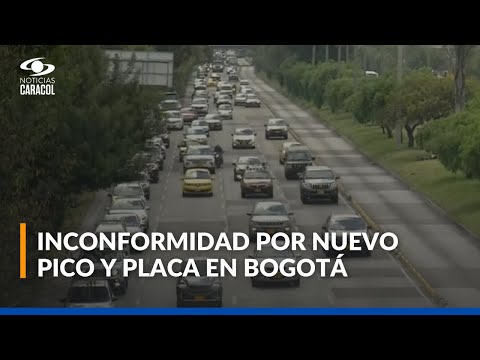 Reacciones al nuevo pico y placa en Bogotá: conductores y alcaldes de municipio rechazan la medida