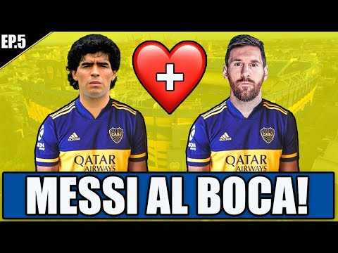 😍 MESSI AL BOCA JUNIORS!! PREPARIAMO IL COLPO DEL SECOLO!! FIFA 21 CARRIERA ALLENATORE BOCA #5