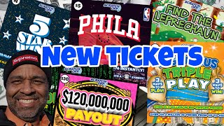 New Pa Lottery Scratch Off Tickets | 76ers and More!