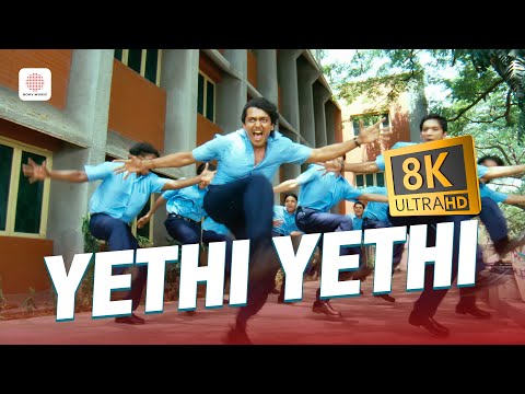 Yethi Yethi 8K/4K Video Song | Vaaranam Aayiram | Harris Jayaraj | Suriya