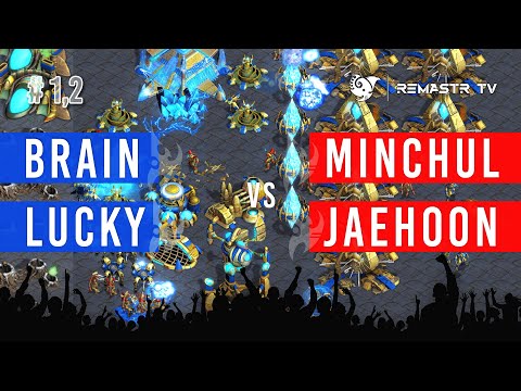 STARCRAFT KOREAN TEAM FASTEST 2 MINCHUL JAEHOON VS BRAIN LUCKYBACK ROUND 1 y 2