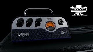 Video thumbnail for Vox MV50 Rock Compact Guitar Amp Head | Gear4music demo by Gear4music Guitars