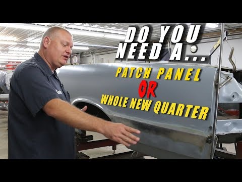 Car Restoration Tips Patch Panel or Full Body Panel Replacement?  V8 Speed & Resto Shop