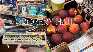 Grocery Haul | Stocking Back Up & Shopping For Camp | Shop With Me