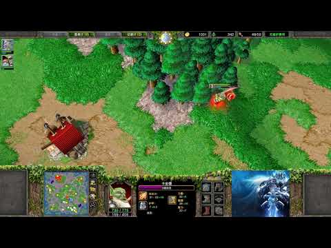 【无忧分矿】魔兽争霸大帝解说 Moon vs Lyn TR