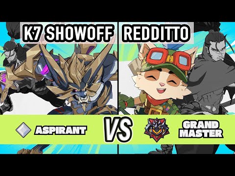 2XKO ▰ K7 Showoff (Warwick / Yasuo) vs RedDitto (Teemo / Yasuo) ▰ High Level Gameplay