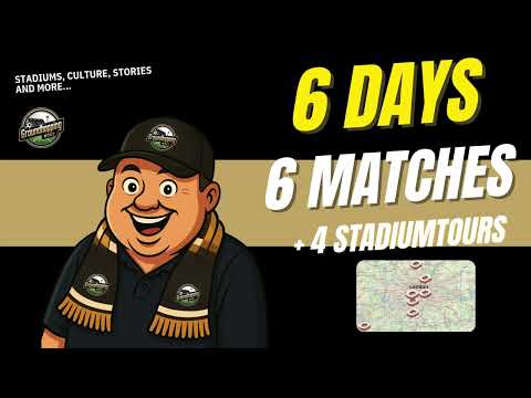 6 Days, 6 Matches, 4 Stadium Tours — The Ultimate English Football Journey - PL to Non-League