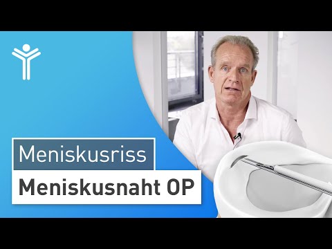 Meniscus tear healing through meniscus suture: Surgery to repair meniscus instead of removing it