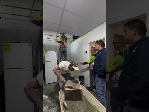 Inspeccionan avances en la rehabilitación del Centro de Parálisis Cerebral (C.P.C.) Mariño