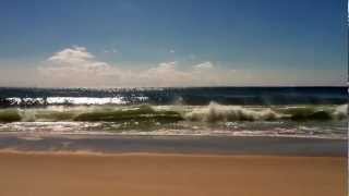 preview picture of video 'Ocean Beach Fire Island - Great Surf - September 23, 2012 by Catrina's Beach Report'
