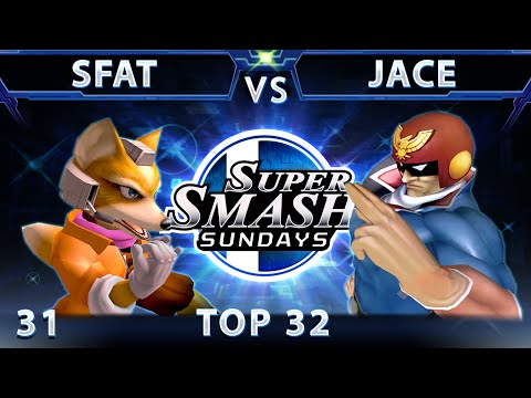 SSS 31 - SFAT (Fox) Vs. Jace (Falcon) SSBM - Winners Round 1 - Smash Melee