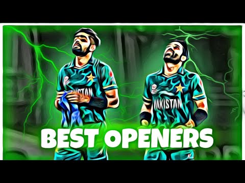 Babar Azam X Mohammad Rizwan | The Best Openers | Cricket Edit | Thunder Edits⚡️