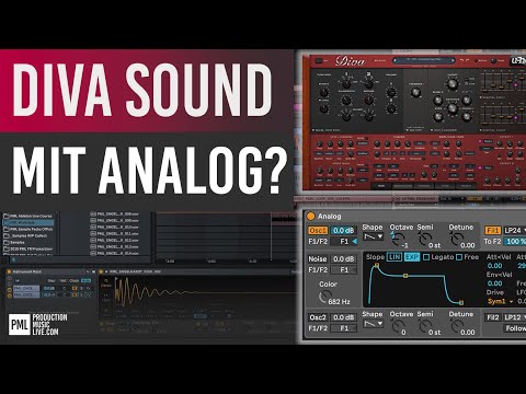 DIVA Sound mit Ableton ANALOG | Sound Design Tutorial