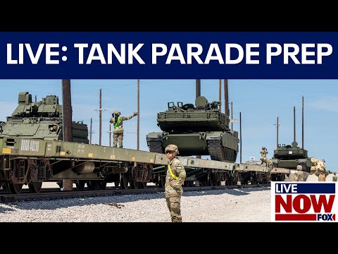 Video | LIVE LOOK: DC tank parade preparations