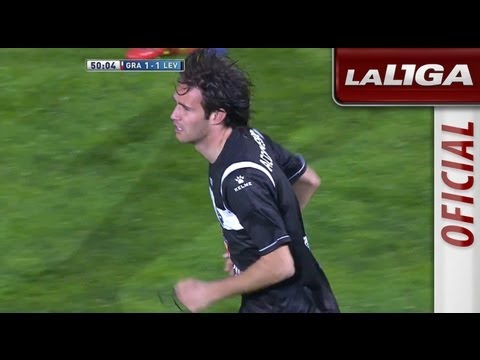 Gol de Acquafresca (1-1) en el Granada CF - Levante UD - HD