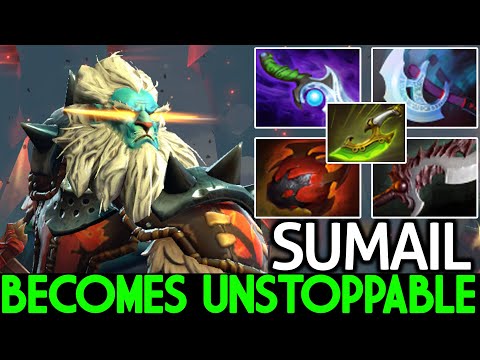 SUMAIL [Phantom Lancer] Becomes Unstoppable with Cancer Build Dota 2