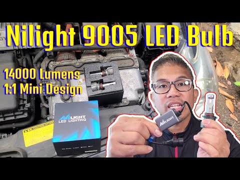 How to install Nilight 9005 HB3 LED Headlight Bulb